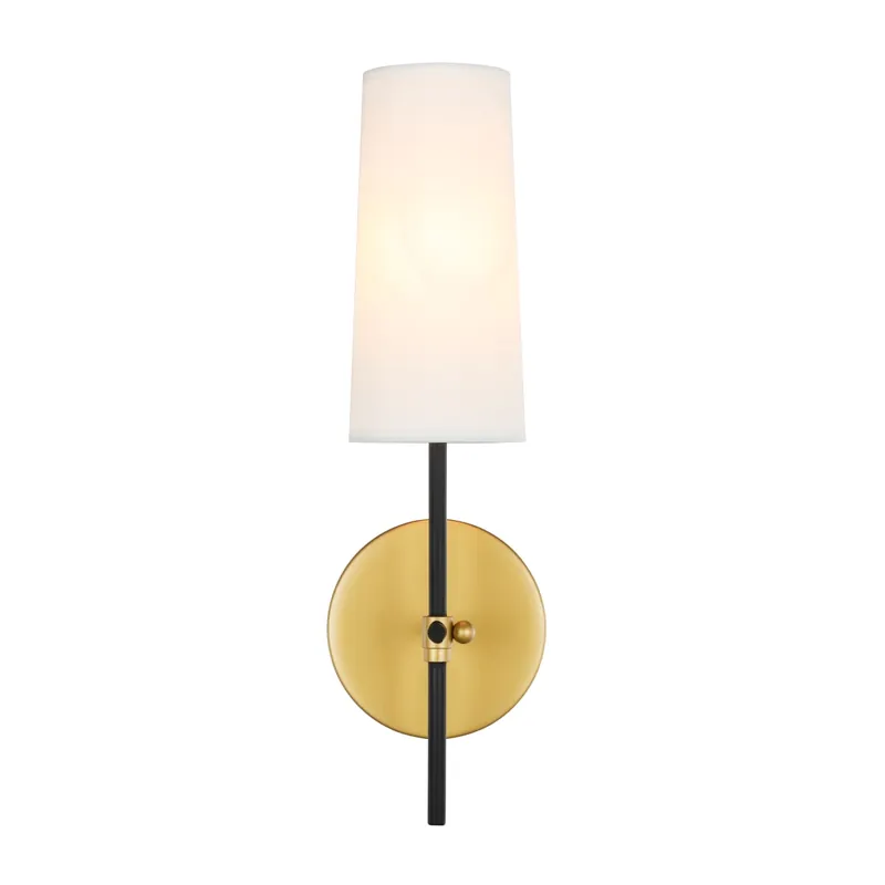 Roseto Theudosia Single Light 16" Tall Bathroom Sconce Exclusive