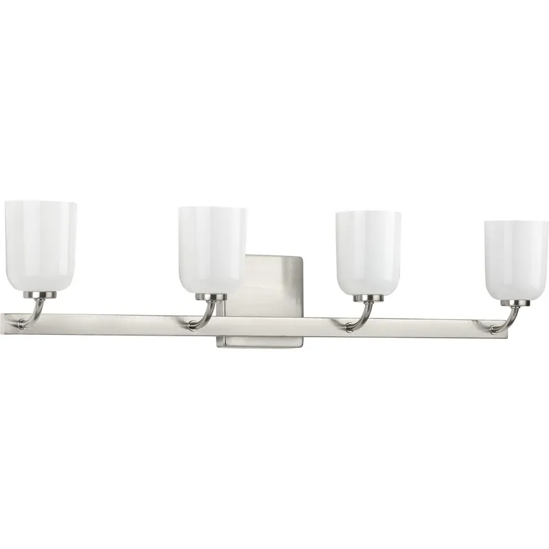 Progress Lighting Moore 4 Light 31" Wide Bathroom Vanity Light Viral