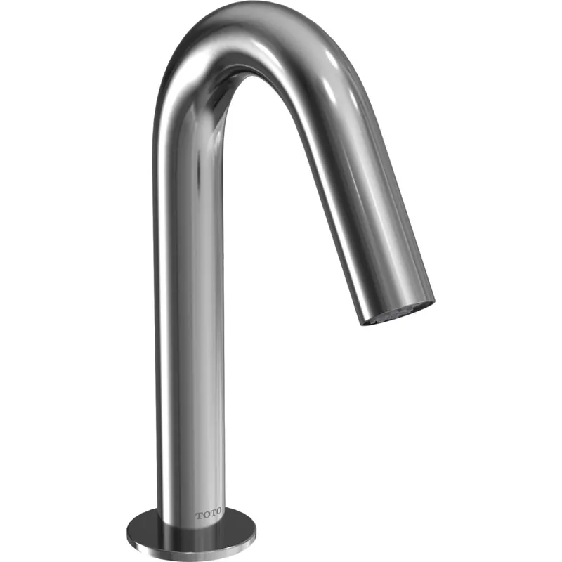 TOTO Helix AC Powered 0.5 GPM Single Hole Touchless Bathroom Faucet with Mixing Valve and 20 Second Continuous Flow Must Have