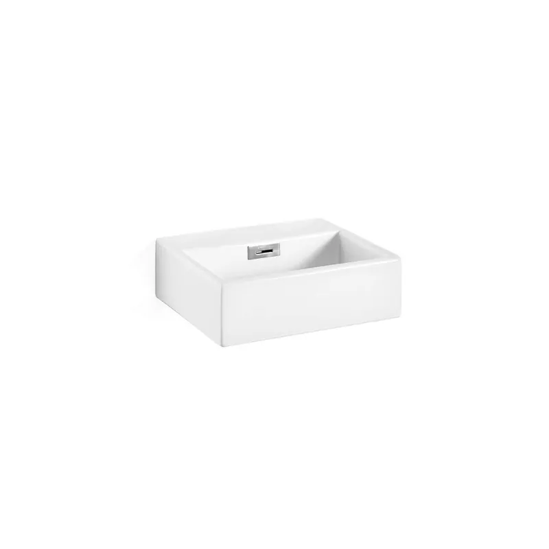 Get Yours WS Bath Collections Quarelo 16-3/4" Ceramic Vessel or Wall Mounted Bathroom Sink
