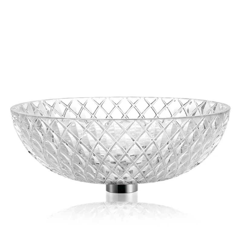 High Quality WS Bath Collections Glamorous 16-1/8" Oval Glass Vessel Bathroom Sink