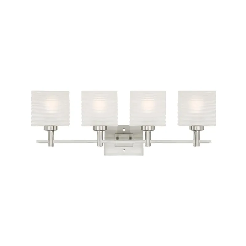 Hot Deal Roseto Kamloops 4 Light 30" Wide Vanity Light