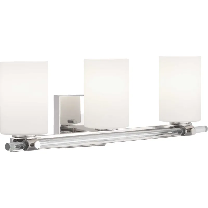 Next Day Delivery Progress Lighting Lisbon 3 Light 24" Wide Bathroom Vanity Light