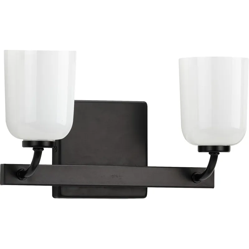 Direct From Manufacturer Progress Lighting Moore 2 Light 13" Wide Bathroom Vanity Light