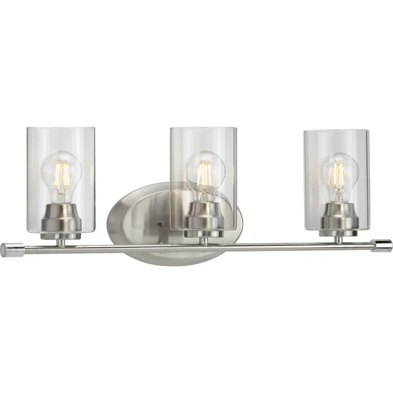 Special Offer Progress Lighting Riley 3 Light 25" Wide Bathroom Vanity Light