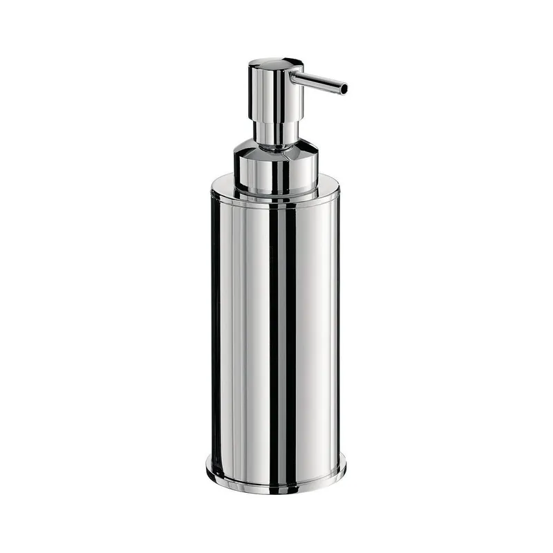 WS Bath Collections Saon 6.7" Stainless Steel Soap Dispenser from the Complements Collection Get Yours