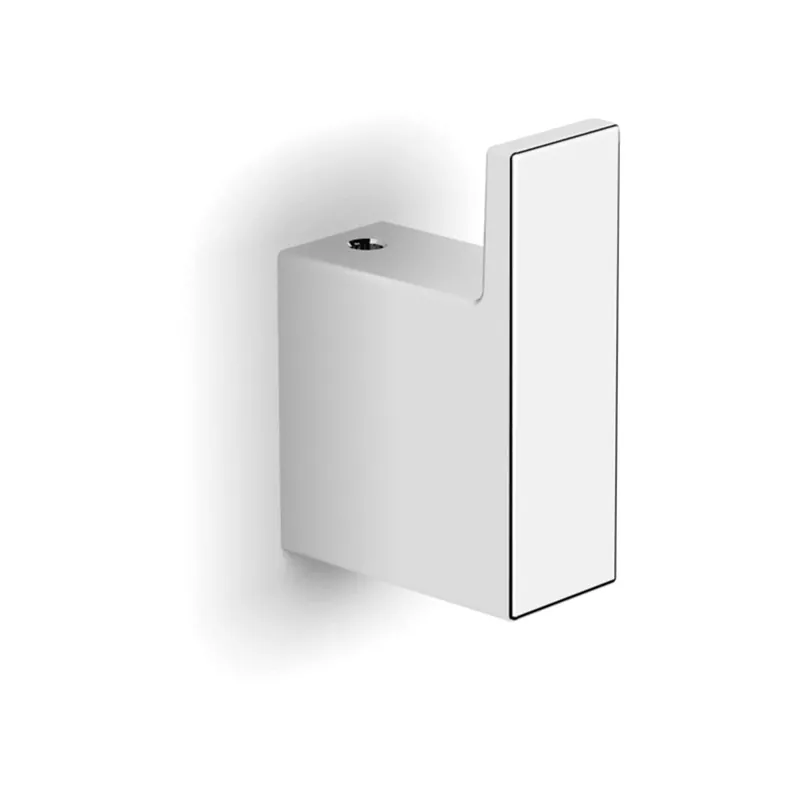 WS Bath Collections Evo - Luna Single Robe Hook Top Pick