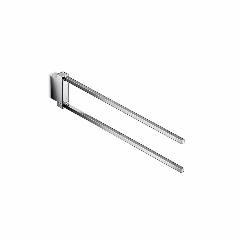 WS Bath Collections Divo 15-2/5" Double Swing Towel Bar Professional Grade