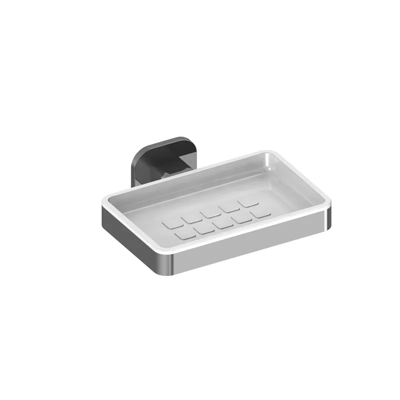 WS Bath Collections Modern Wall Mounted Ceramic Soap Dish Fast Shipping