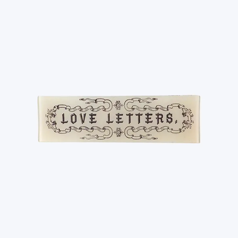 Secure Checkout Love Letters Tray