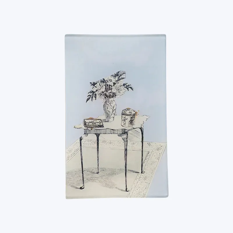 Blue Foyer Tray Luxury