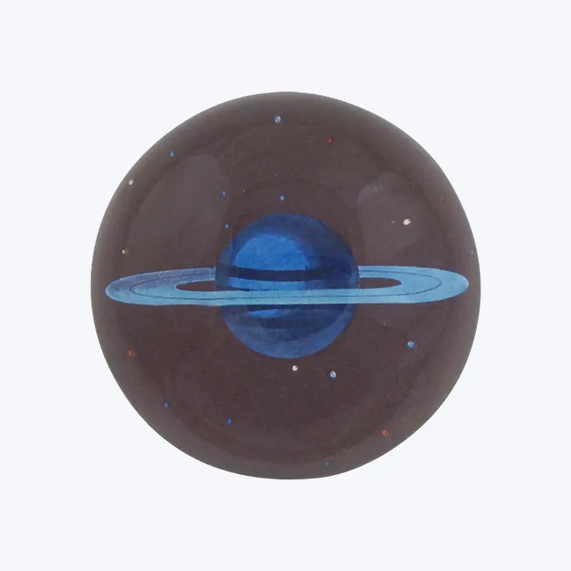 Don’t Miss Out Blue Saturn Dome Paperweight