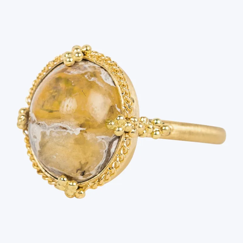 Final Sale One of a Kind Mexican Opal Ring