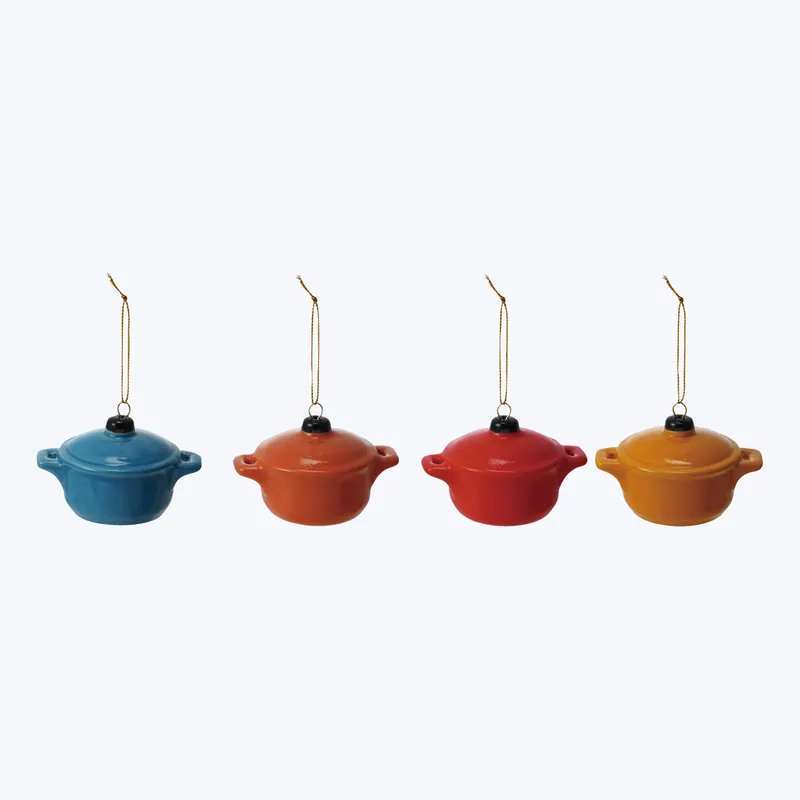 Stoneware Mini Baker Ornament, Assorted While Supplies Last