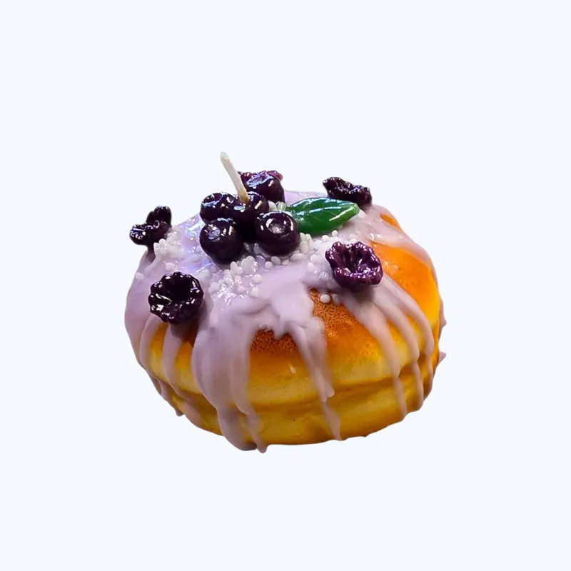 In Demand Purple Donut Candle