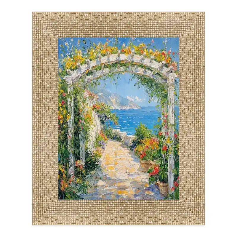 Wide Bright Gold Glitter Metallic - Modern Disco Retro 17x25 Picture Frame - 17x25 Frame Discount