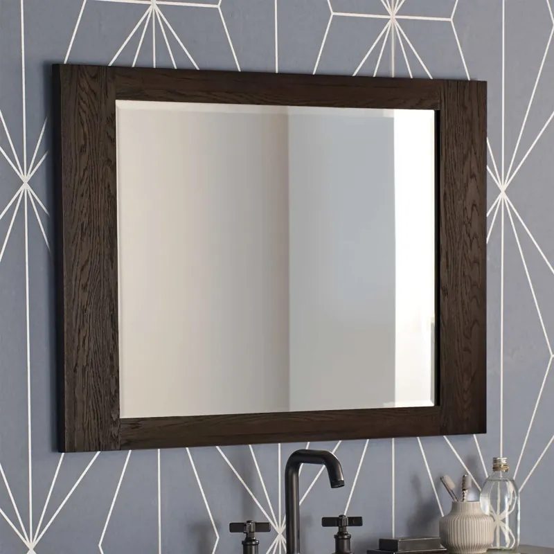 Native Trails Winemaker 26-3/4" W x 37-1/4" H Rectangular Wood Framed Bathroom Mirror Limited Edition