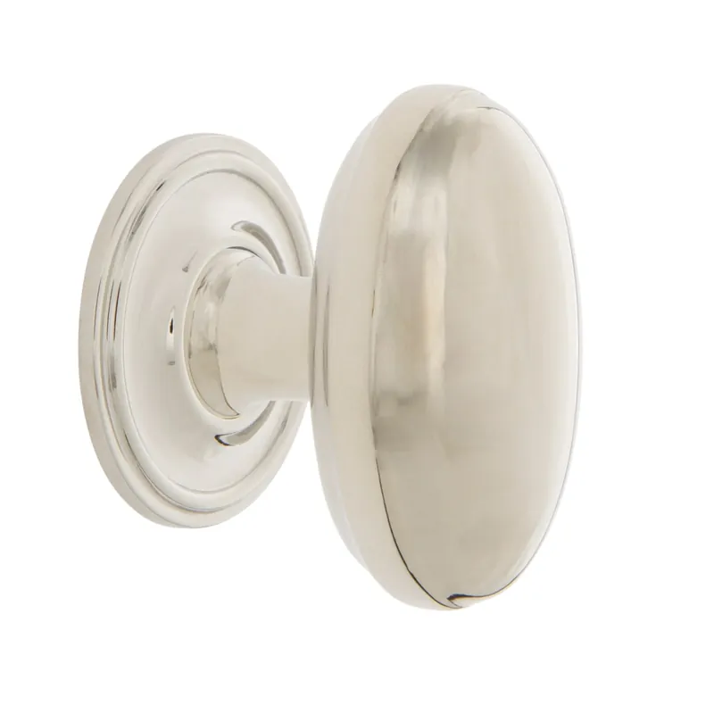 Nostalgic Warehouse Homestead 1-3/4 Inch Oval Cabinet Knob Free Shipping