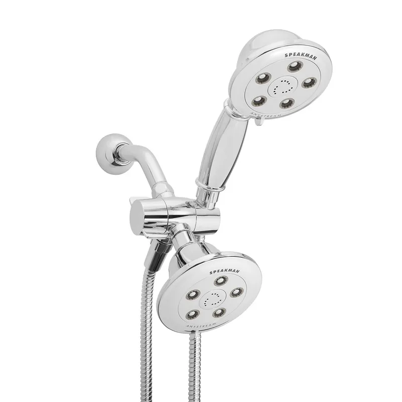 Buy Today Speakman Chelsea 2.5 GPM Combination Multi Function Shower Head and Hand Shower with Adjustable Bracket