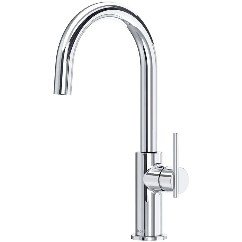 Budget Riobel Lateral 1.8 GPM Single Hole Kitchen Faucet