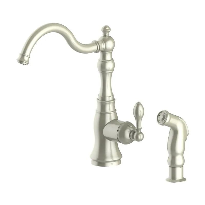 Sale ZLINE Rembrandt 1.8 GPM Single Hole Kitchen Faucet - Includes Side Sprayer