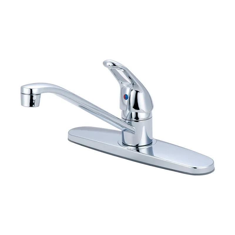 Olympia Faucets Elite 1.5 GPM Widespread Kitchen Faucet with 7-15/16" Reach Swivel Spout and Lever Handle Free Shipping