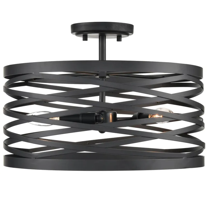 Millennium Lighting Annata 3 Light 16" Wide Semi-Flush Drum Ceiling Fixture Hot Deal