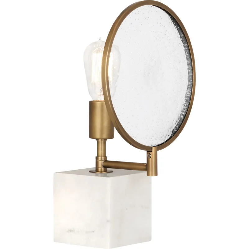 Same Day Shipping Robert Abbey Fineas 15" Accent Lamp with Alabaster Base