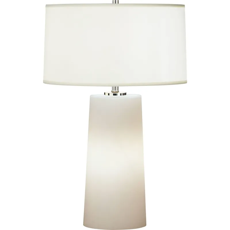 Hot Deal Robert Abbey Olinda 23" Column Table Lamp with a White Organza Shade