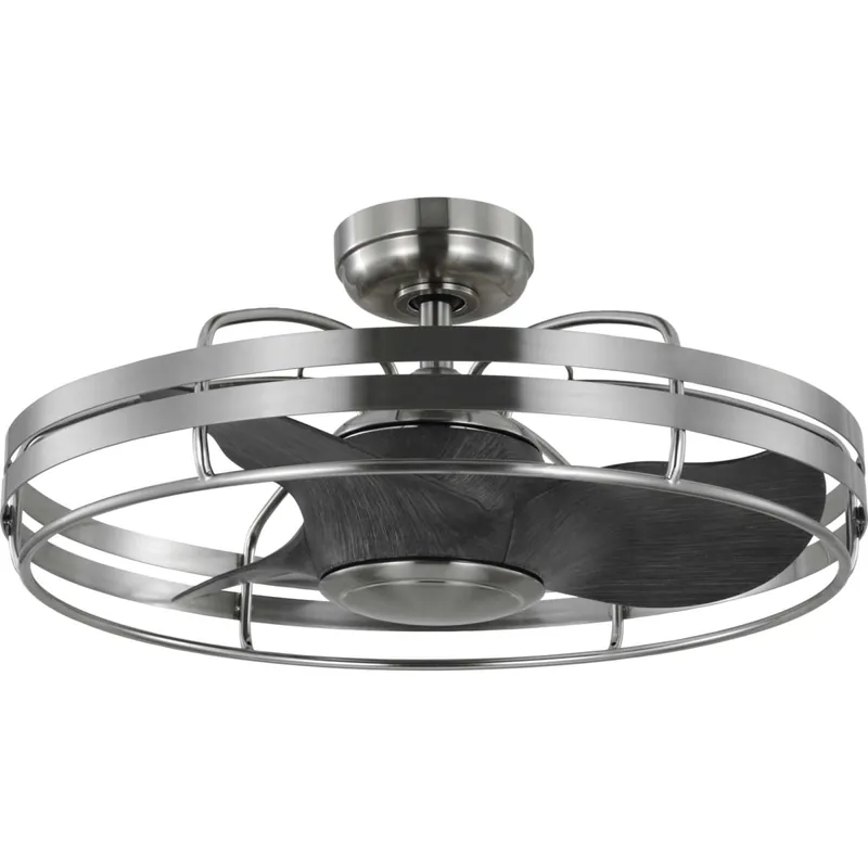 No Minimum Order Progress Lighting Bastrop 26" 3 Blade Indoor Ceiling Fan with Guard
