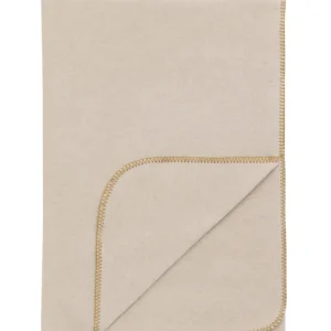 BRERA BISQUE WITH OAK STITCH - Included in: Thom Filicia Throws Free Delivery