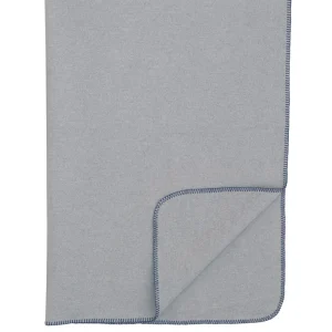BRERA GRAY WITH DENIM STITCH - Included in: Thom Filicia Throws Shop Now