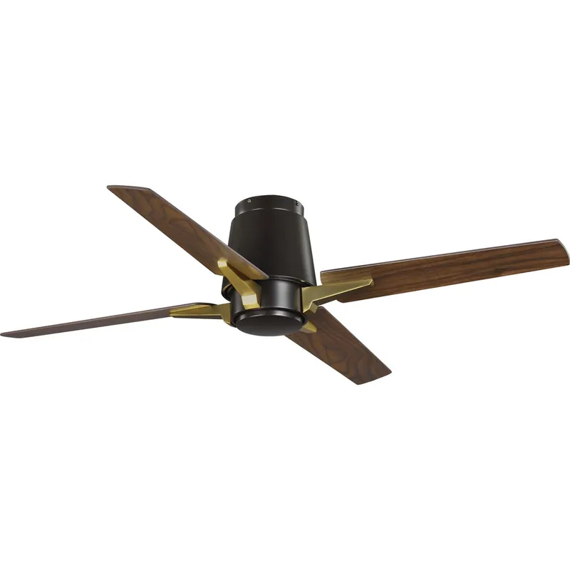 Mega Sale Progress Lighting Lindale 52" Low Profile Indoor Ceiling Fan with Remote Control