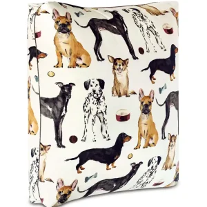 No Minimum Order TOMPKINS DOG PRINT FLOOR PILLOW - Included in: Pets