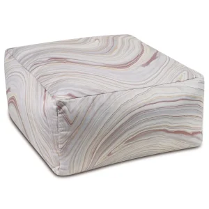 BLAKE MARBLE POUF - Included in: Blake,Poufs Mega Sale