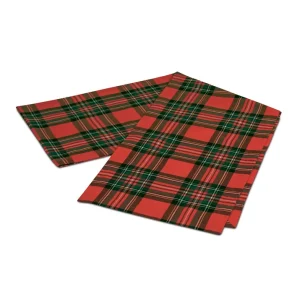 Big Sale TENENBAUM PLAID TABLE RUNNER - Included in: Holiday Traditional,Home for the Holidays,Table Runners