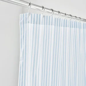BLASS TICKING SHOWER CURTAIN IN SKY - Included in: Blass,Shower Curtains Low Price