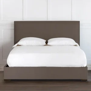 No Minimum Order MALLEO UPHOLSTERED PLATFORM BED IN CROSBY CHARCOAL