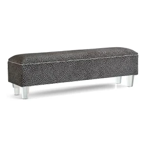 ESMERALDA OCELOT BENCH - Included in: Esmeralda Fresh Stock