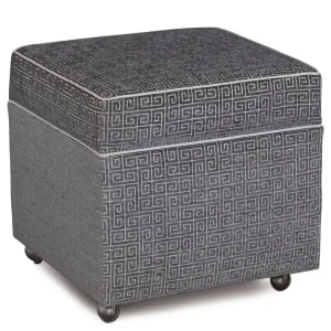 Today Only AMAL GREEK KEY STORAGE BOX OTTOMAN - Included in: Amal