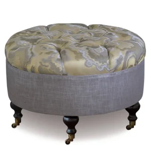 AMAL ROUND OTTOMAN - Included in: Amal Original