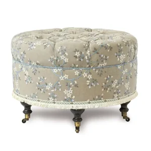 AMBERLYNN EMBROIDERED OTTOMAN - Included in: Amberlynn Original