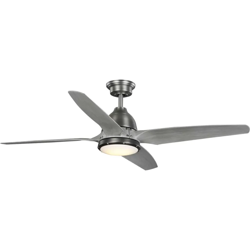 Progress Lighting Alleron 56" Indoor Ceiling Fan with LED Light Kit, DC Motor, and Remote Control Order Now