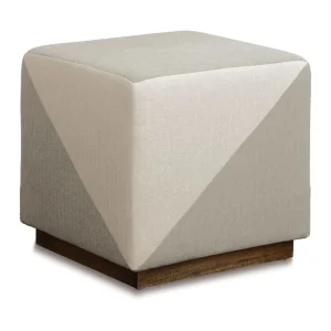 RUFUS GEOMETRIC OTTOMAN - Included in: Rufus Genuine
