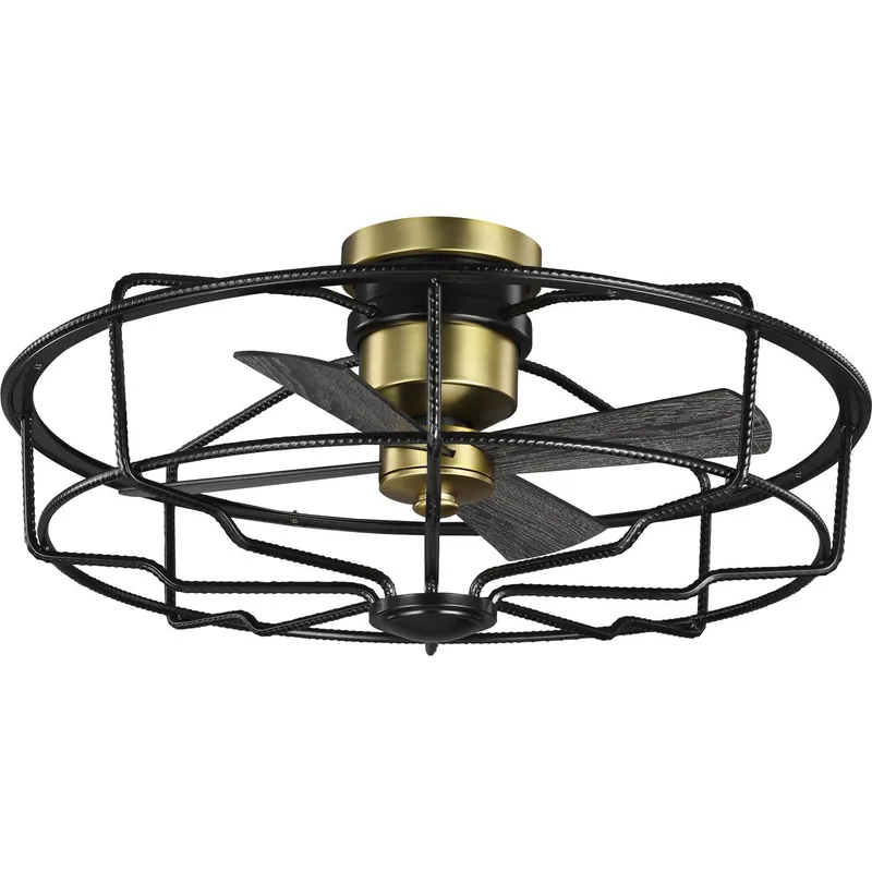 Progress Lighting Loring 32-7/8" 4 Blade Indoor Ceiling Fan with Remote Control Luxury