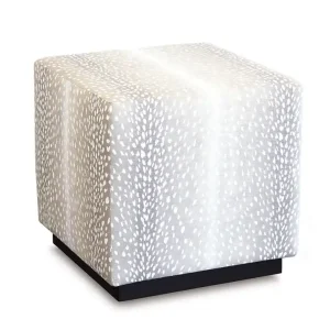 No Minimum Order WILEY PLATFORM OTTOMAN IN GRAY