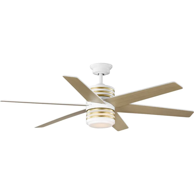 Progress Lighting Carrollwood 56" LED Indoor Ceiling Fan with Remote Control Same Day Shipping