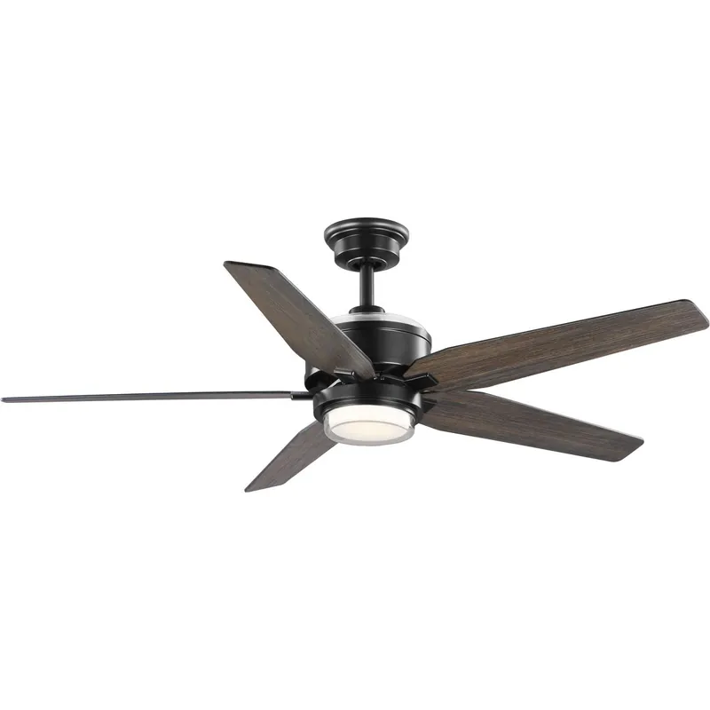 Money Back Guarantee Progress Lighting Byars 54" 5 Blade Indoor LED Ceiling Fan