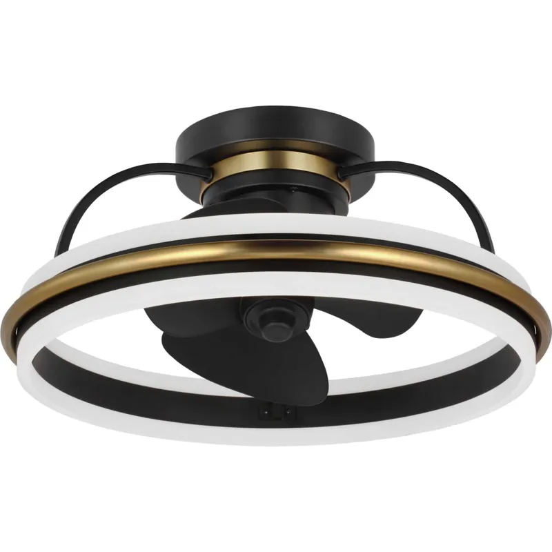Budget Progress Lighting Burnett 21" 3 Blade Indoor LED Ceiling Fan