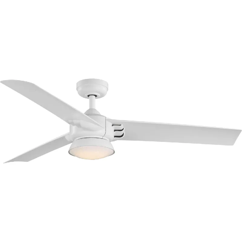 Hot Deal Progress Lighting Edwidge 52" LED Indoor Ceiling Fan with DC Motor and Remote Control